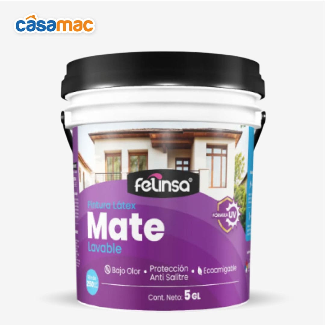 Látex Mate Felinsa de 5 gl