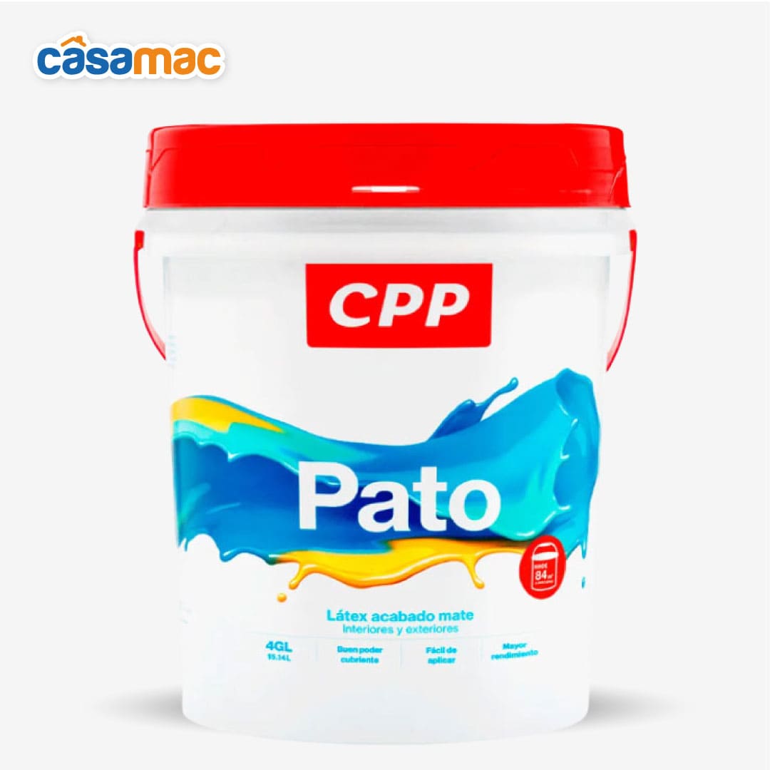 Látex Pato Mate de 4 gl