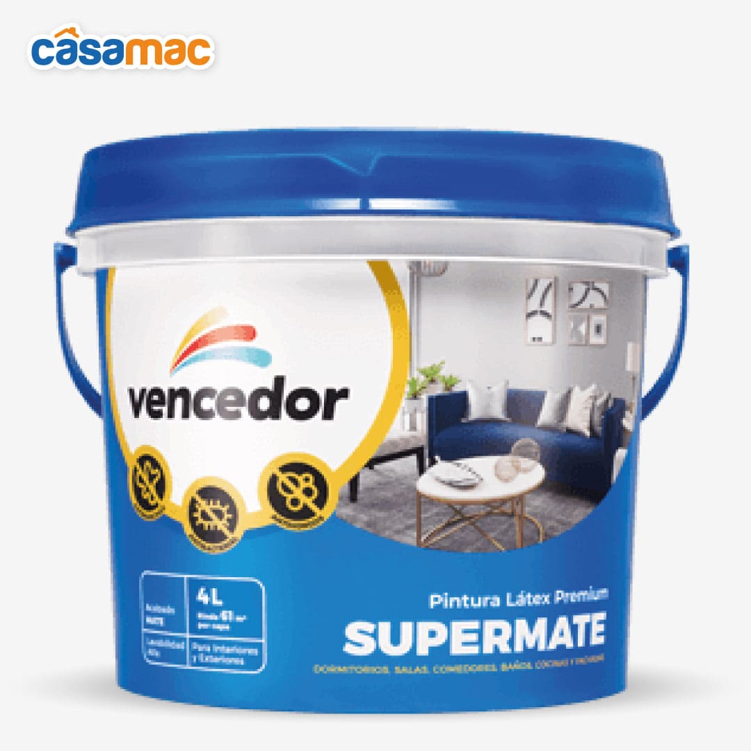 Látex Supermate Vencedor de 1 gl
