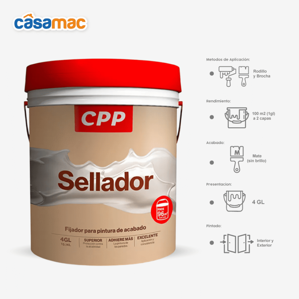 Sellador cpp de 4 gl – CASAMAC