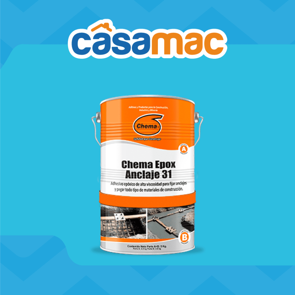 CHEMA EPOX ANCLAJE 31 DE 5 KG – CASAMAC
